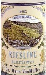 Dr Hans Von Muller - Riesling Qba 2022