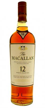 Macallan - Sherry Oak Cask 12 Year Highland Single Malt Scotch