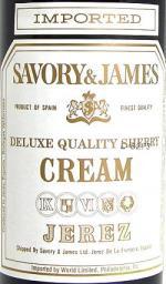 Savory & James - Cream Sherry Jerez NV