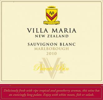 Villa Maria - Sauvignon Blanc Private Bin Marlborough 2023