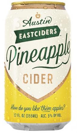 Austin Eastciders - Pineapple Cider (6 pack 12oz cans)